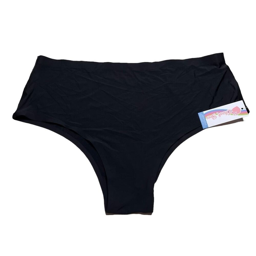 Cheek Boss Cheeky Panty Black Size 3XL